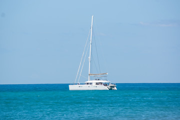 Fototapeta premium Yacht. Black Sea