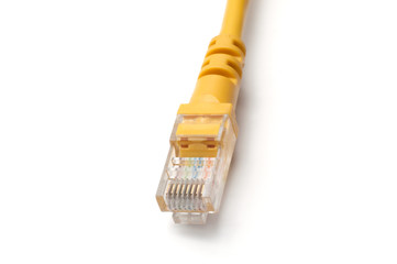 Connector for LAN ethernet cable