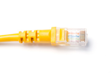 Connector for LAN ethernet cable
