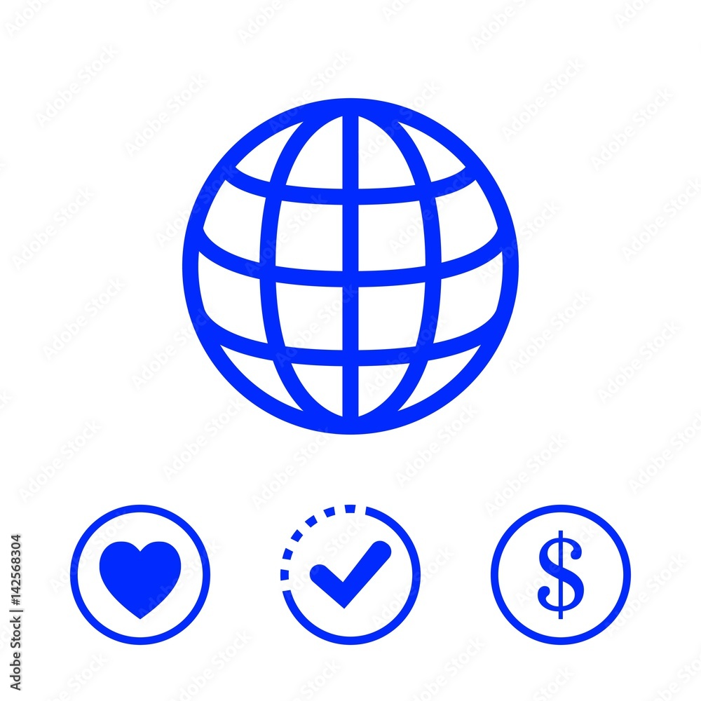 Canvas Prints web icon stock vector illustration flat design