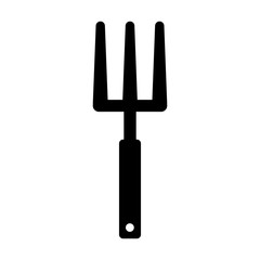 garden rake isolated icon vector illustration design