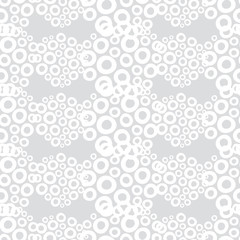 Bubbles seamless pattern background. Vector illustration. Print. Repeating background. Cloth design, wallpaper.