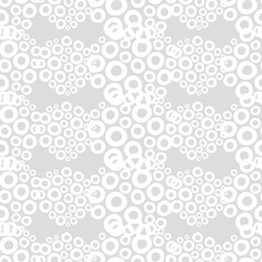 Bubbles seamless pattern background. Vector illustration. Print. Repeating background. Cloth design, wallpaper.