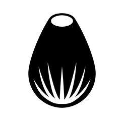 cute flower isolated icon vector illustration design