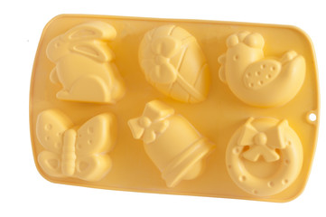 a silicone molds for easter