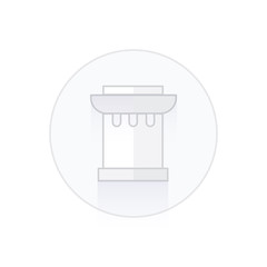  Ancient columns icon white color balance