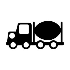 truck vehicle isolated icon vector illustration design