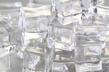ice cubes background
