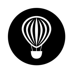 Obraz premium balloon air travel icon vector illustration design