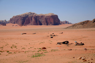D&eacute;sert de Wadi Rum