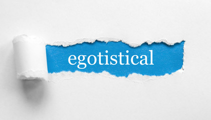 egotistical  / Paper