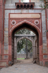 Arab ki sarai gateway, Humayun's Tomb complex, Delhi, India 