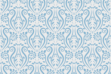 Seamless floral pattern. Modern stylish abstract texture.