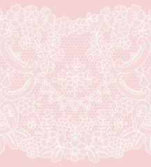 seamless lace border