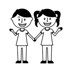 Obraz na płótnie Canvas cute parents couple icon vector illustration design