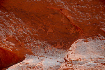 Pétroglyphe nabatéenne