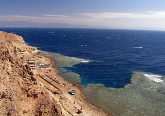 Fototapeta premium Blue Hole, Dahab, Sinai, Egypt 