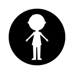 little boy avatar character vector illustration design