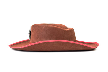 cowboy hat with the star sheriffs