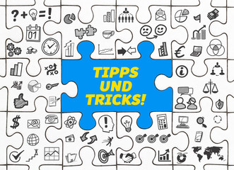 Tipps und Tricks! / Puzzle mit Symbole