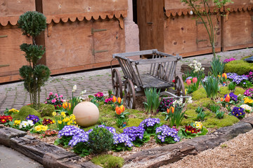 Fototapeta premium Osterdekoration