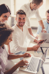 Business people working