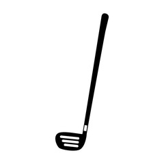 golf clubs equipment icon vector illustration design