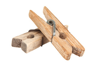wooden clothespin