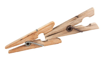 wooden clothespin