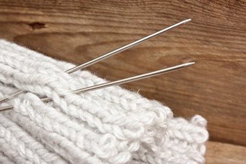 wool and needles