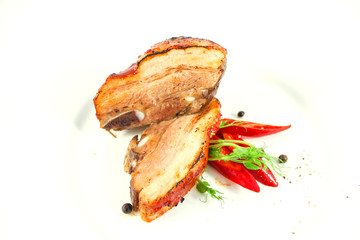 Grilled ribs