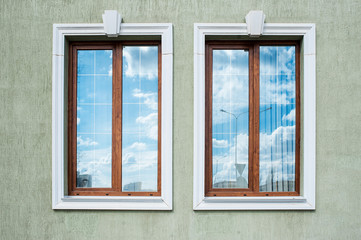 Two windows and reflection..