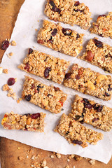 homemade granola bar