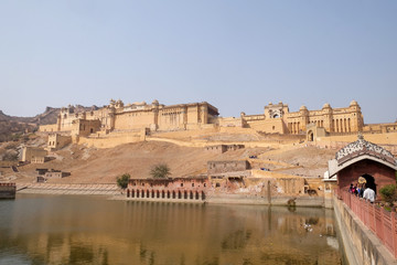 Amber Fort in Jaipur, Rajasthan, India