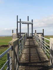 Naklejka premium Charente-Maritime - Marsilly - Point de vue sur la Baie de l'Aiguillon