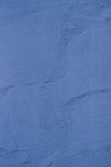 painted blue concrete background