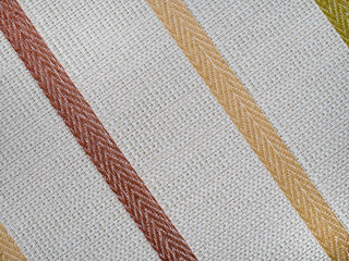 Regency stripe fabric, cloth detail.