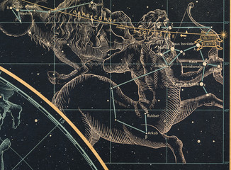 Vintage celestial map - 142599970