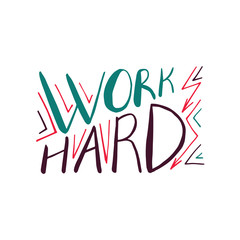 Motivational quote in vector