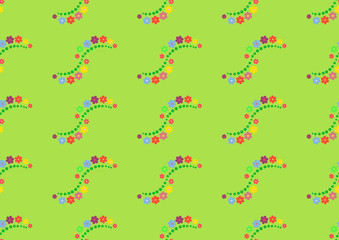 Floral seamless pattern.