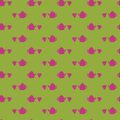 Abstract pattern with cups