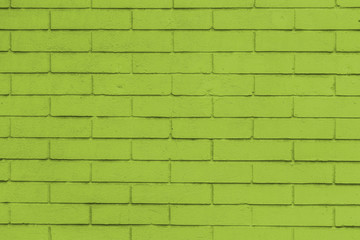 green pale clean brick texture wall background