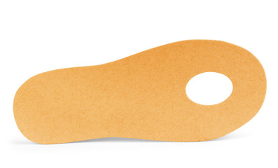 Hiking shoe insoles of Italian trekking boot