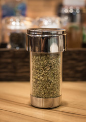 Set of ingredients and spice for cooking