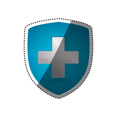 Obraz premium Medical healthcare service icon vector illustration graphic design