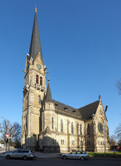 Fototapeta na wymiar St.Johannis Kirche in Forchheim
