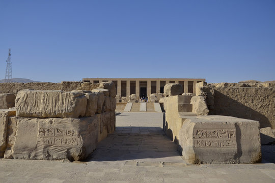 Eingang zum Tempel von Abydos