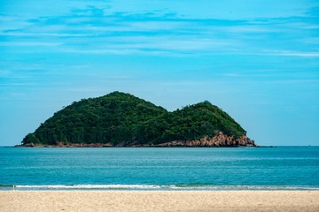 Tropical island and beach