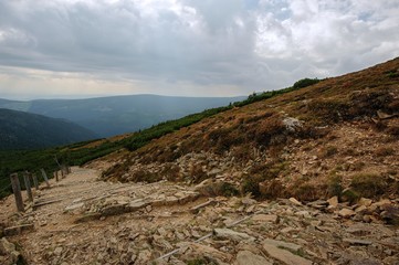 Stone mountain landscape