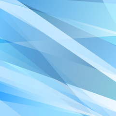 Abstract blue stripes vector background